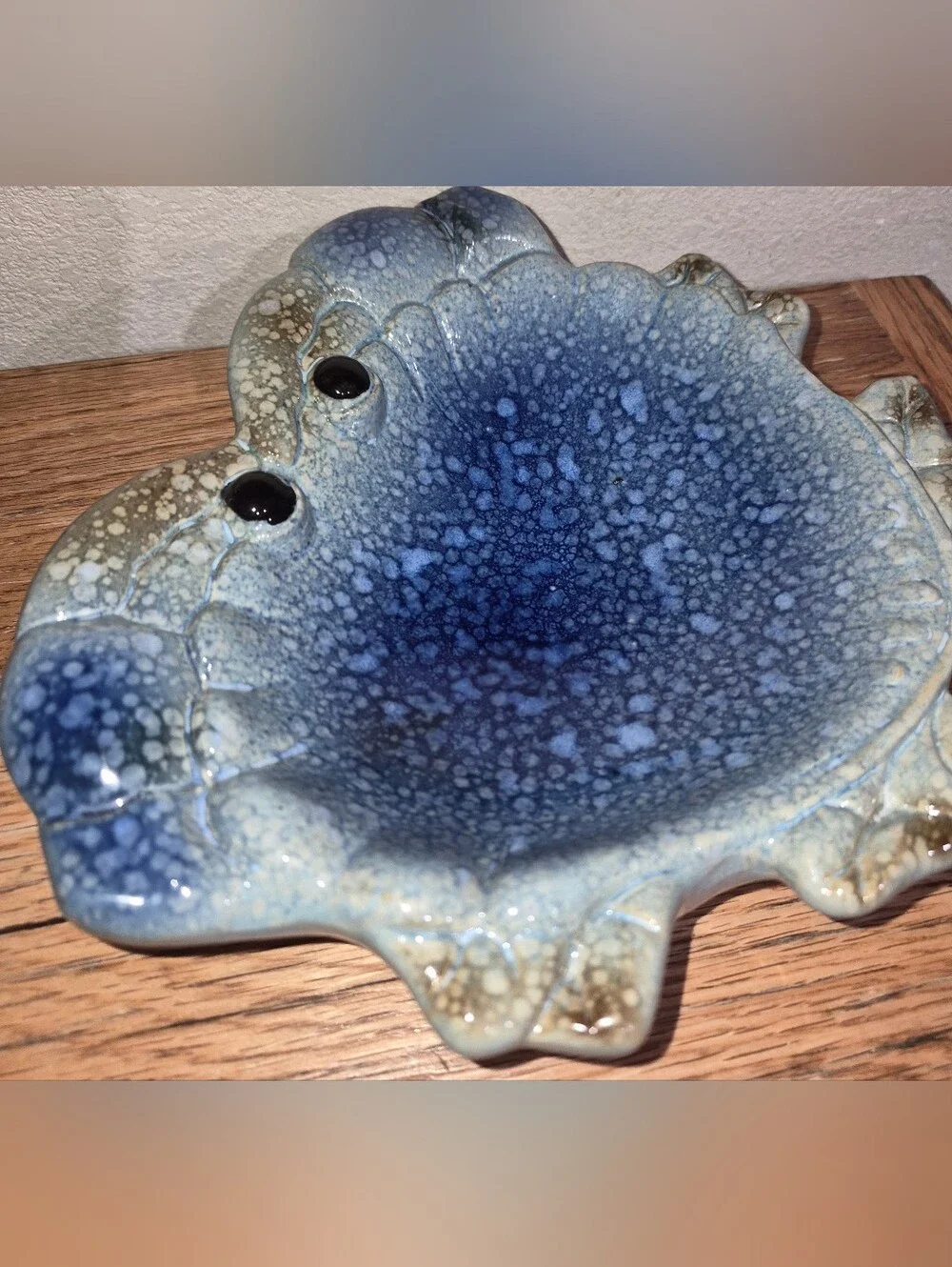Handmade Coastal-themed Crab-Shaped trinket Bowl